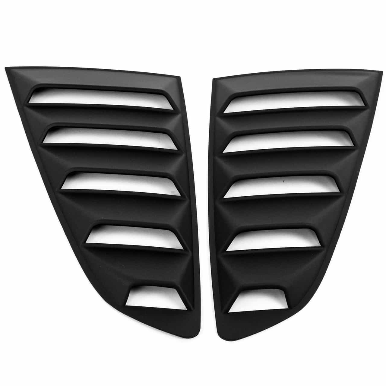Vicrez LV Quarter Window Louvers vz100289 | Ford Mustang 2015-2023