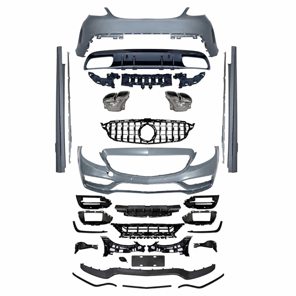 Vicrez Front Bumper vz106166 | Mercedes-Benz C Class C63 2015-2021