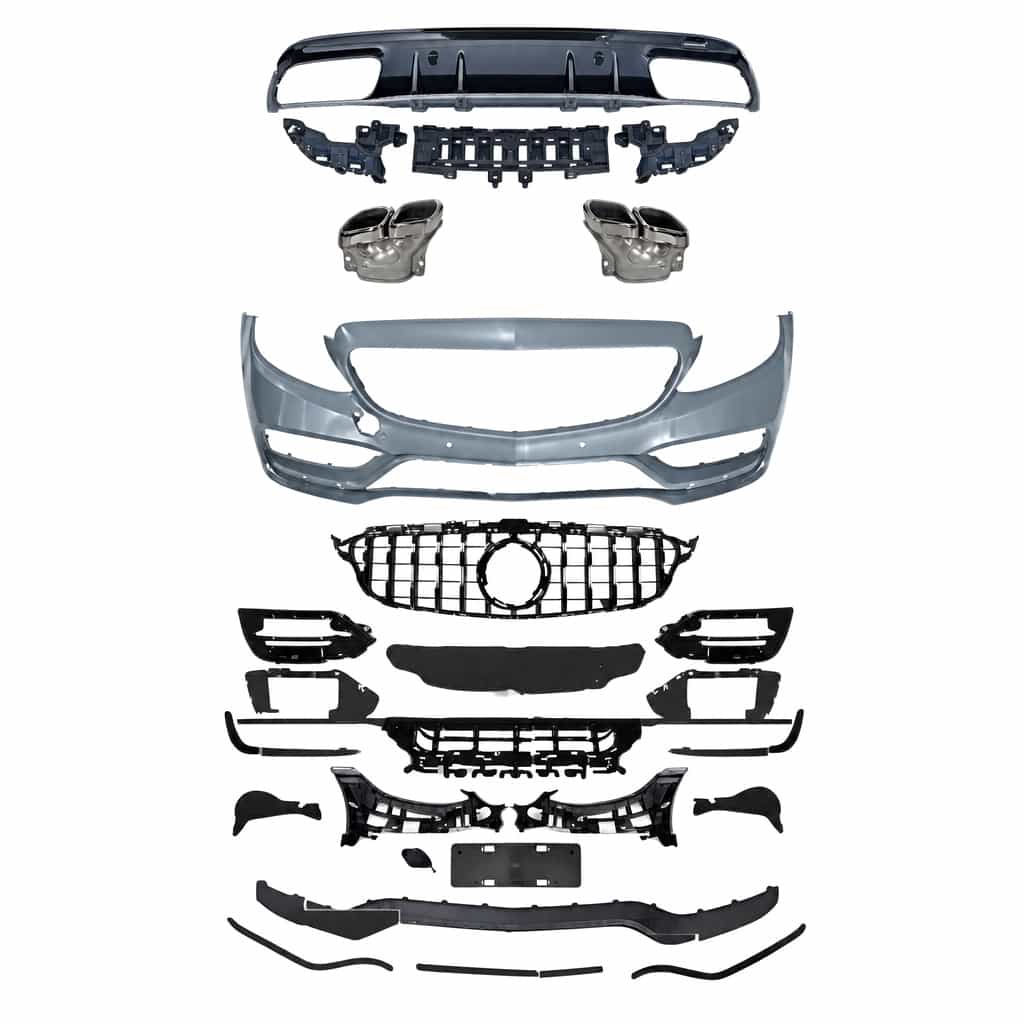 Vicrez Front Bumper vz106167 | Mercedes-Benz C Class C63 2015-2021
