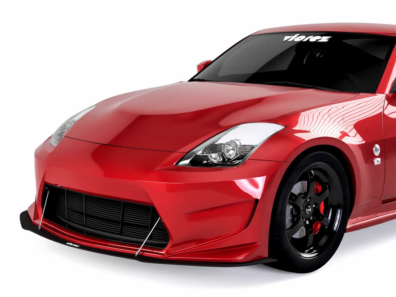 Vicrez Front Splitter Amuse Front Bumper vz101076 | Nissan 350Z & 370Z 2003-2019