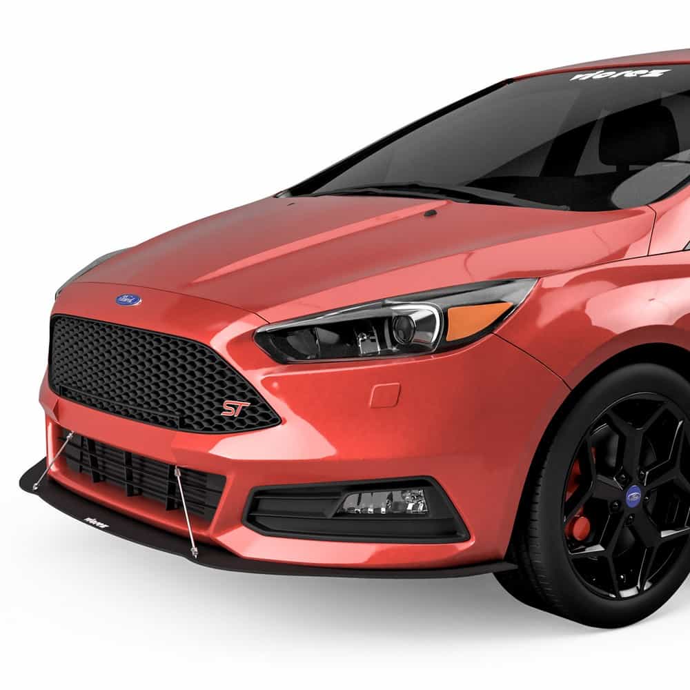 Vicrez Front Splitter VZ Style vz101080 | Ford Focus ST 2015-2018