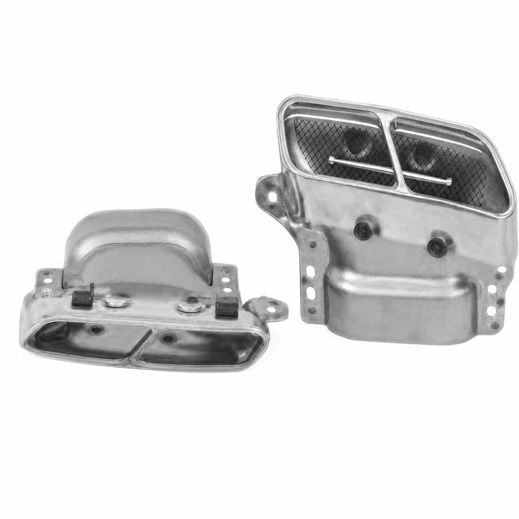 Vicrez GLA45 Tail Pipe Silver vz106323 | Mercedes-Benz GLA Class X156 2015-2020