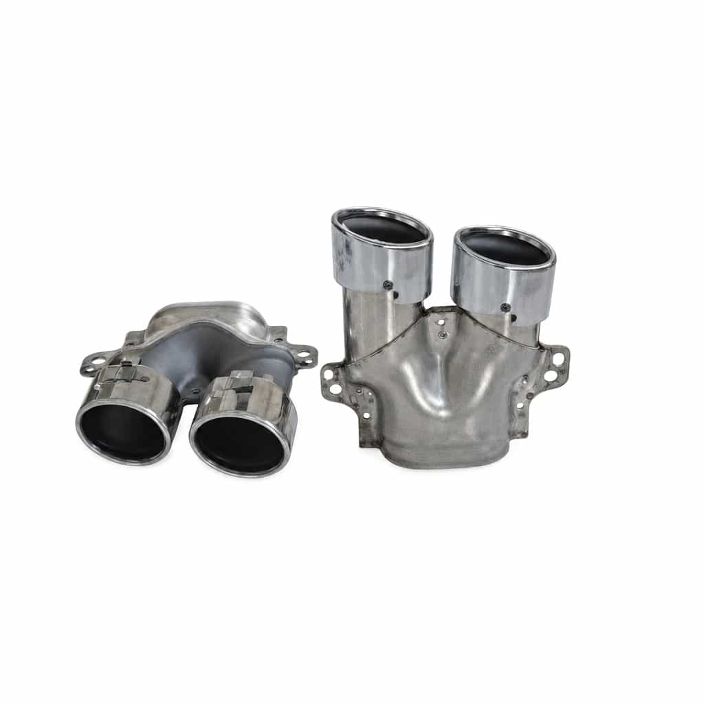 Vicrez GLC43 Tail Pipe Silver vz106347 | Mercedes-Benz GLC Class X253/C253 2016-2022
