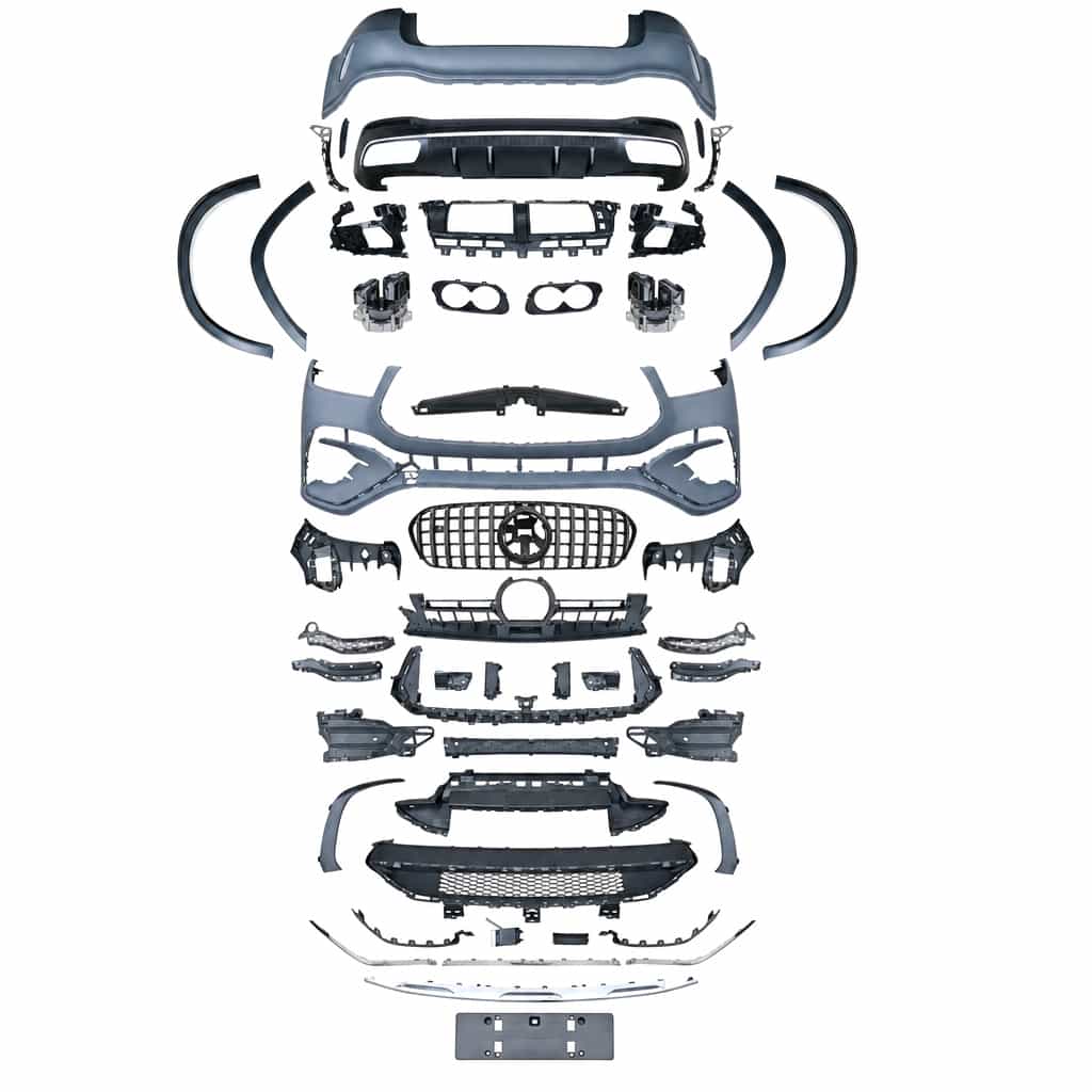 Vicrez GLE53 AMG Style Body Kit vz112761 | Mercedes-Benz GLE (W167 LCI) Standard Bumper 2024-2026