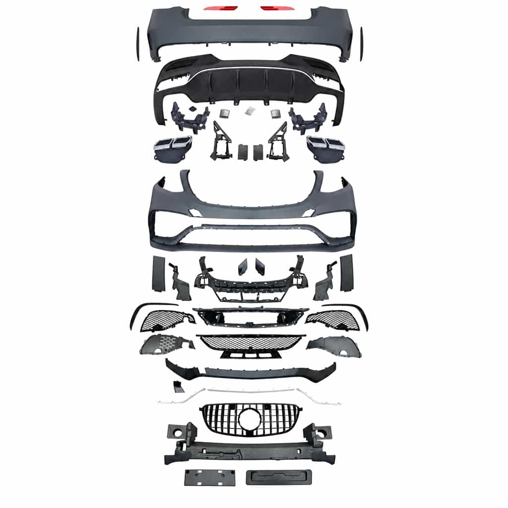Vicrez GLE63 AMG Style Body Kit vz112758 | Mercedes-Benz GLE Coupe (C292) Standard Bumper 2015-2019