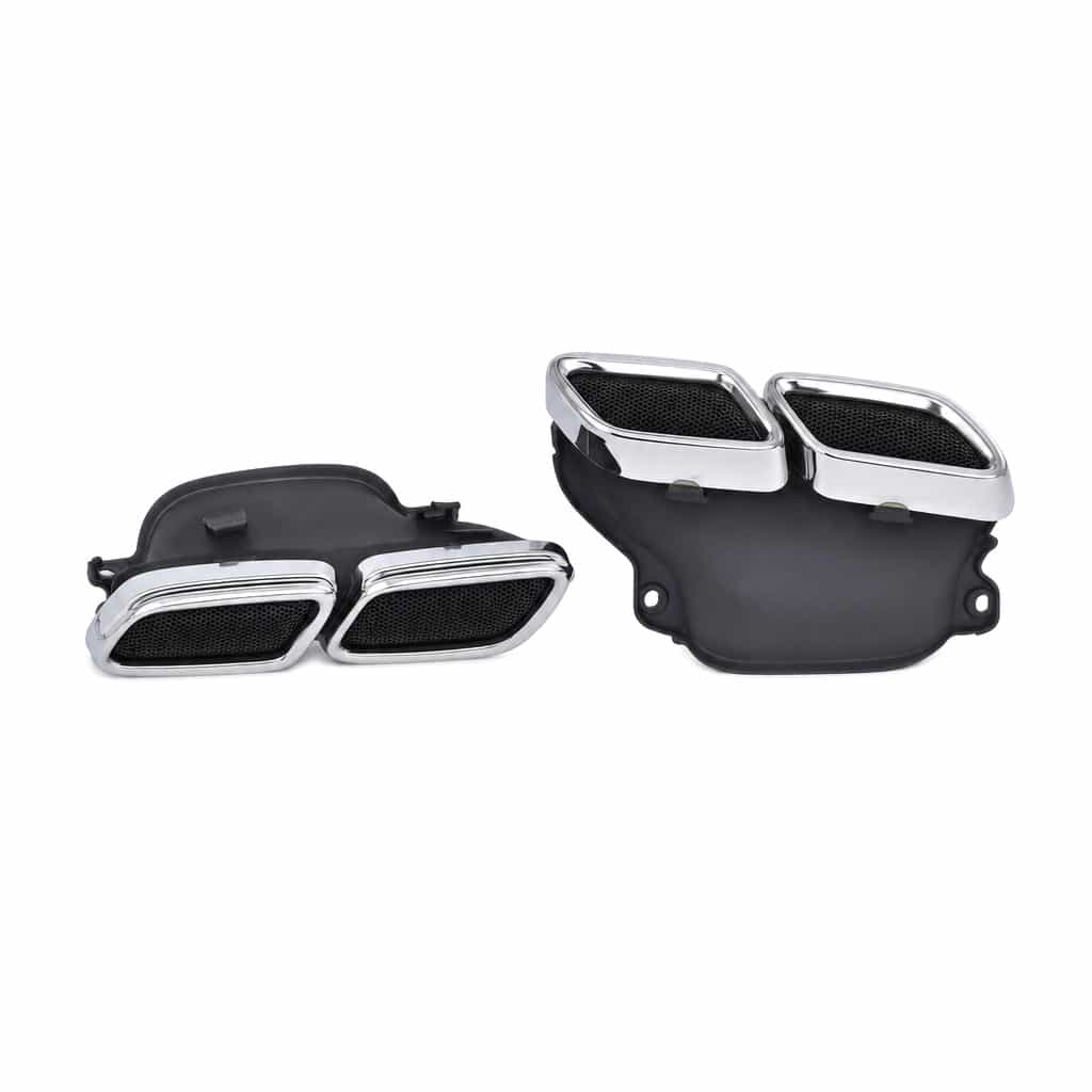 Vicrez GLE63 Tail Pipe Silver vz106368 | Mercedes-Benz GLE Class W166/X292 2015-2018