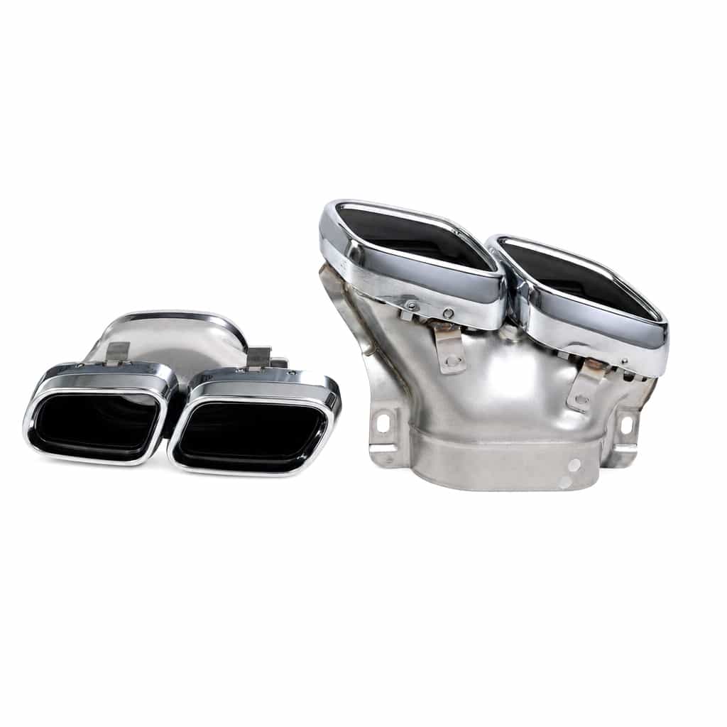 Vicrez GLE63 Tail Pipe Silver vz106389 | Mercedes-Benz GLE Class W167 2020-2025