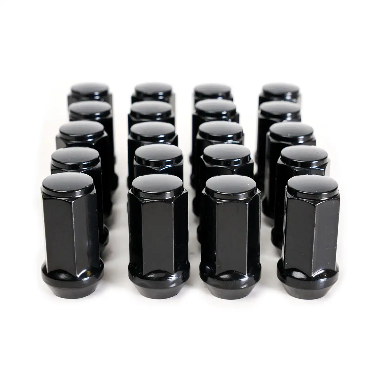 Vicrez Black Lug Nuts Kit - 14mm x 1.5 - Set of 20 vzn118490 | Jeep Wrangler 2018-2023
