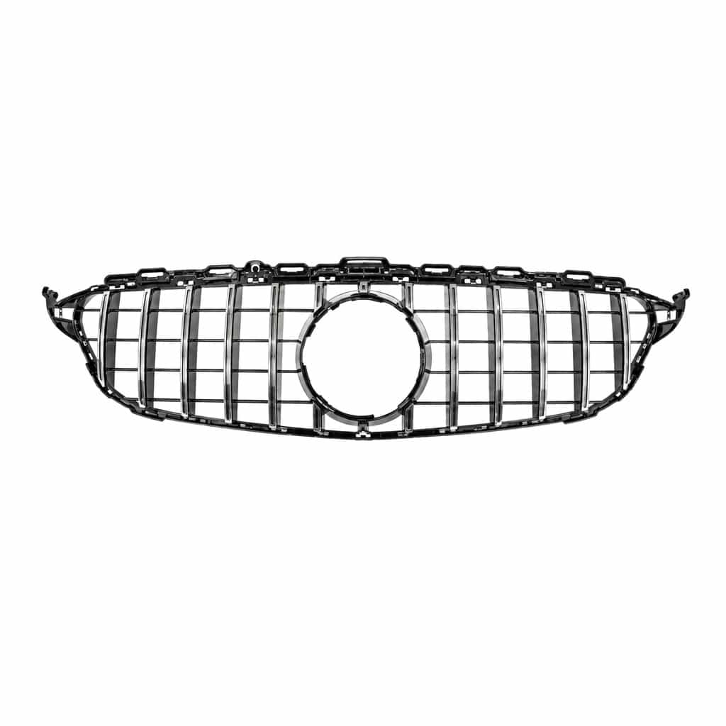 Vicrez GT Grille Silver vz106132 | Mercedes-Benz C Class 2015-2017