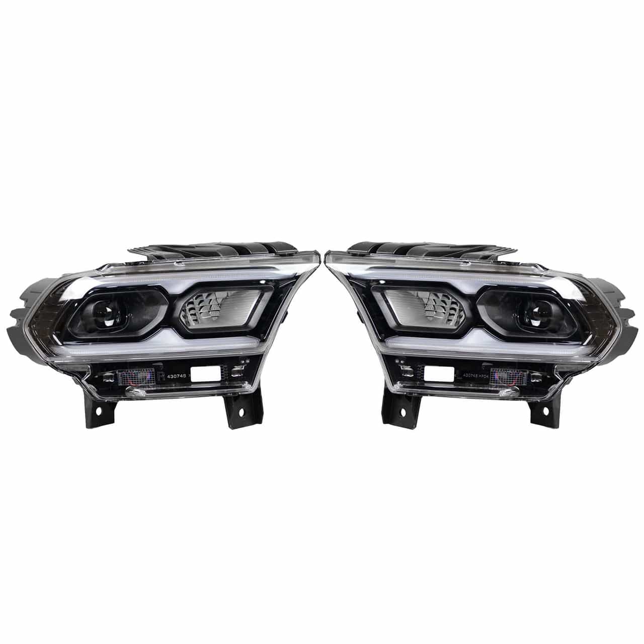 Vicrez Headlight Right Passenger Side+Left Driver Side vz101911 | Dodge Durango SXT, GT, R/T,SRT Hellcat 2021-2026