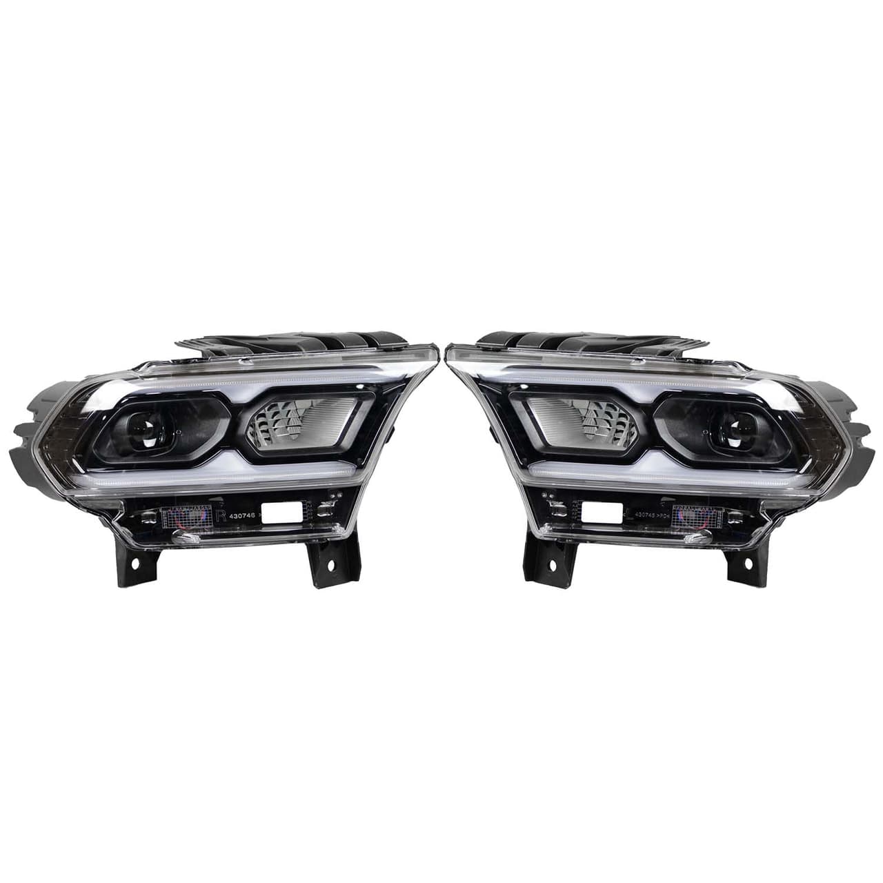 Vicrez Headlight Right Passenger Side+Left Driver Side vz101911 | Dodge Durango SXT, GT, R/T,SRT Hellcat 2021-2026