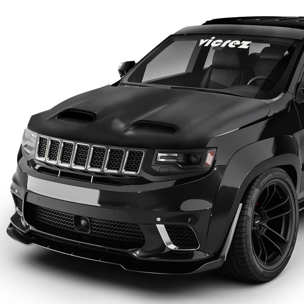 Vicrez Hood Redeye Style vz101293 | Jeep Grand Cherokee 2011-2021