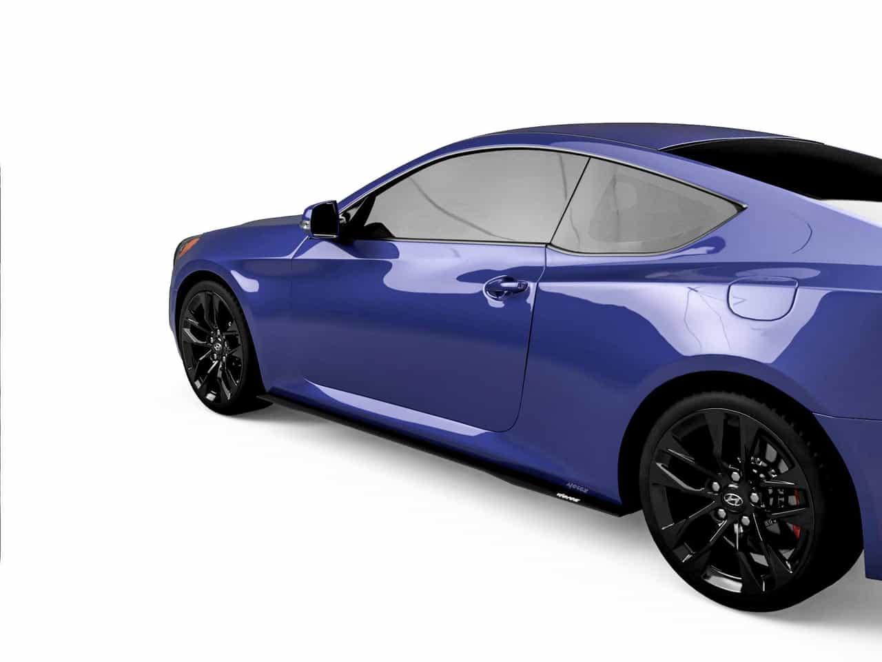 Vicrez LV Style Side Skirt Splitters vz100951 | Hyundai Genesis Coupe 2010-2016