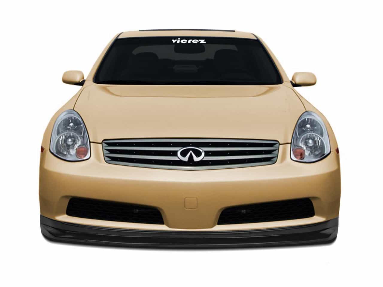 Vicrez IL Spec Style Polyurethane Front Lip vz100177| Infiniti G35 4DR Sedan 2005-2006