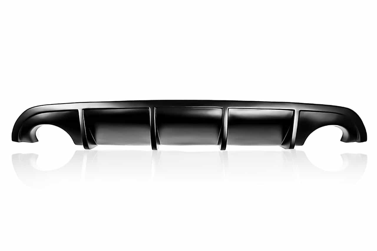 Vicrez VZ Style Polyurethane Rear Diffuser vz100341| Infiniti Q50 2014-2017