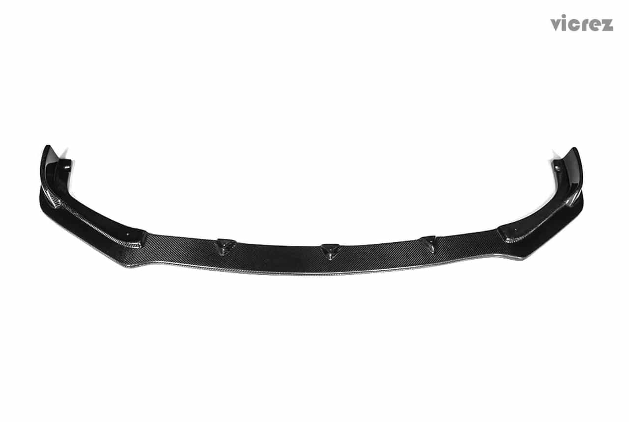 Vicrez VZ Carbon Fiber Front Lip vz100540 | Infiniti Q50 Base / Premium 2014-2017