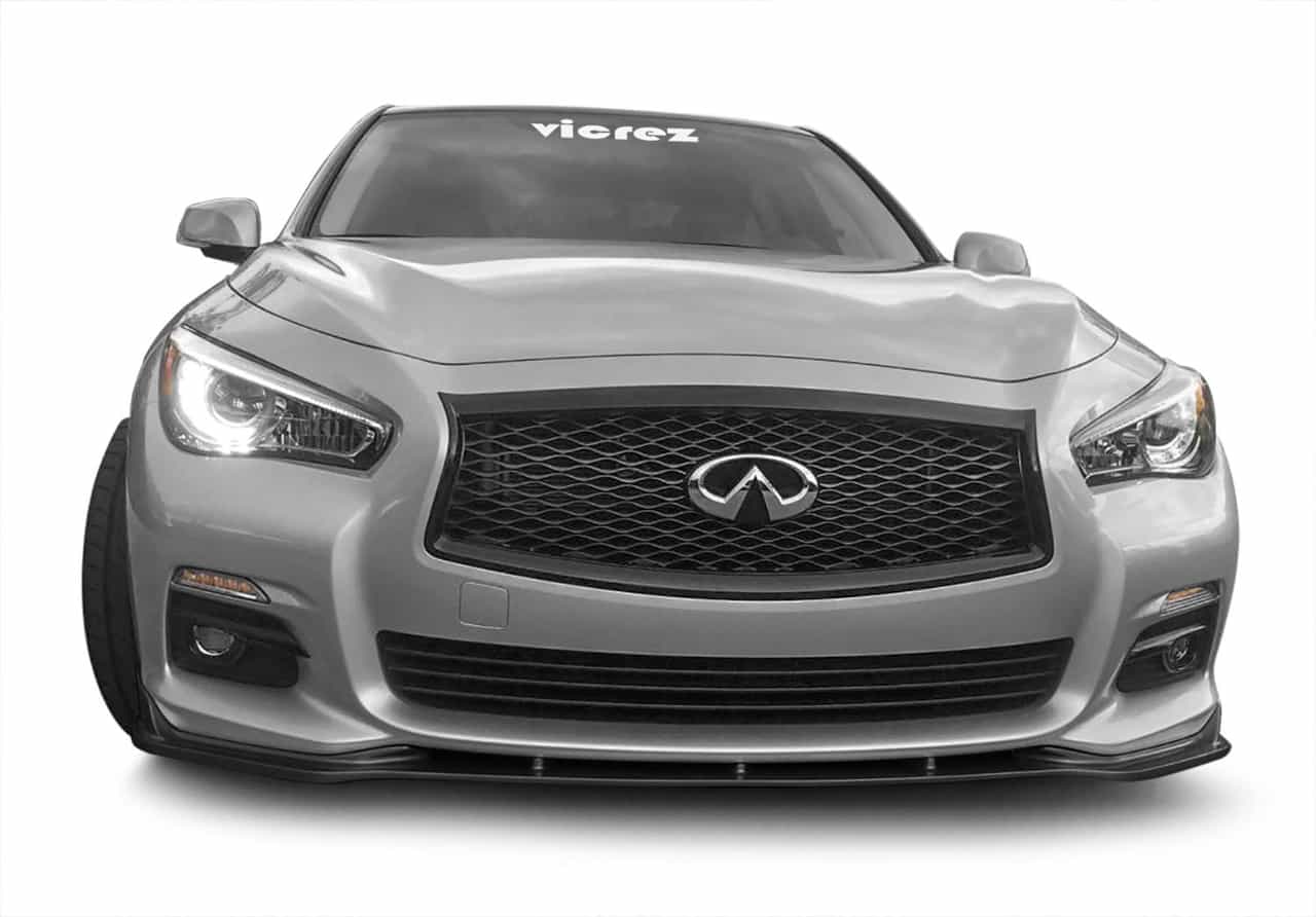Vicrez VZ Style Polyurethane Front Lip vz100343 | Infiniti Q50 Premium 2014-2017