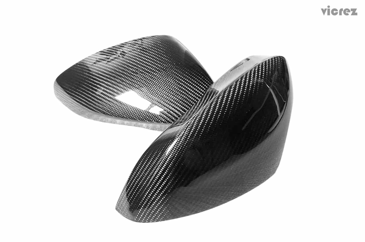 Vicrez Carbon Fiber Mirror Covers vz100839 | Jaguar F Type 2013-2018
