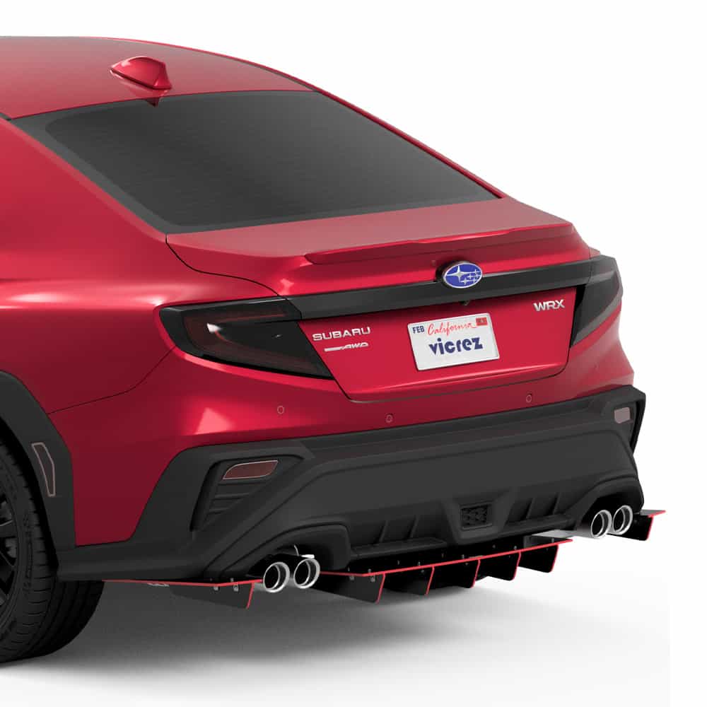 Vicrez Jesky VR5 Rear Diffuser vz103474 | Subaru WRX 2022-2026