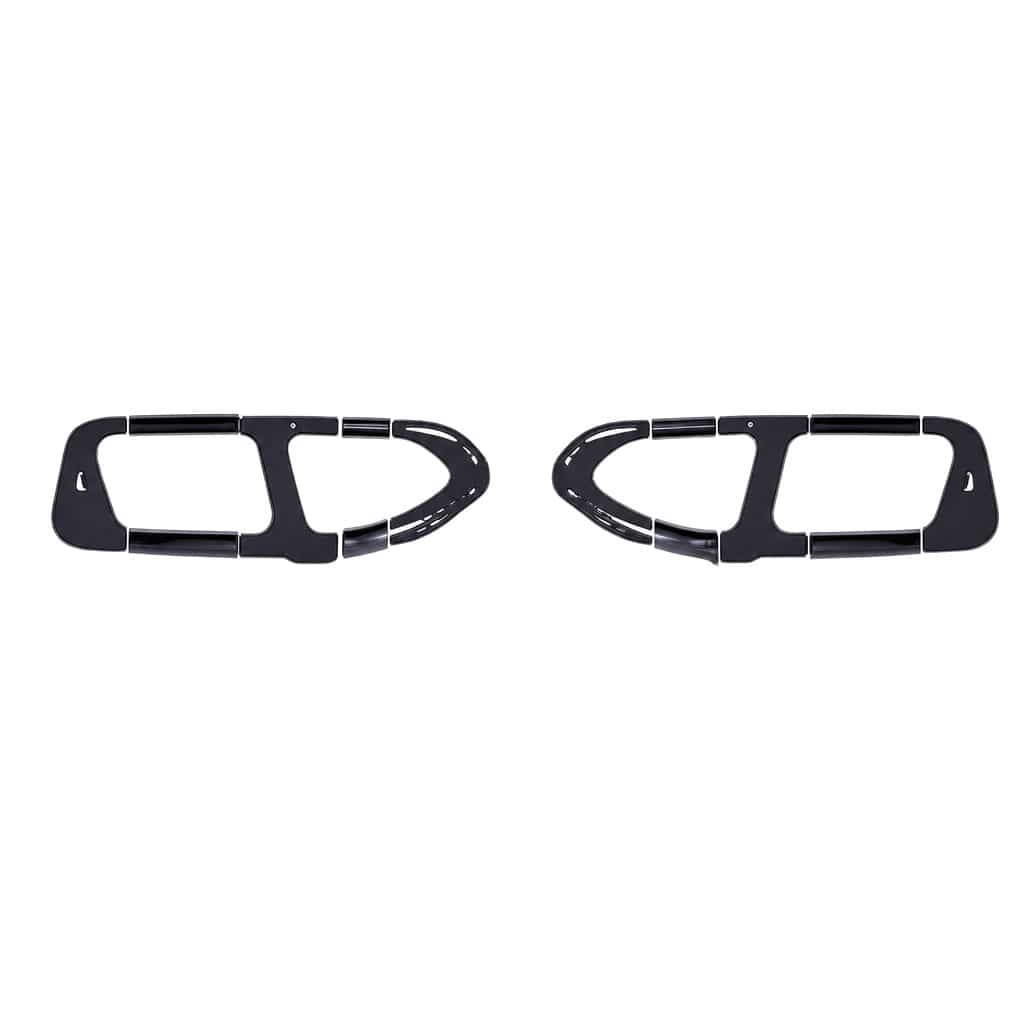 Vicrez Look Tail Pipe Cover Black vz105930 | BMW G11/G12 760 2016-2018