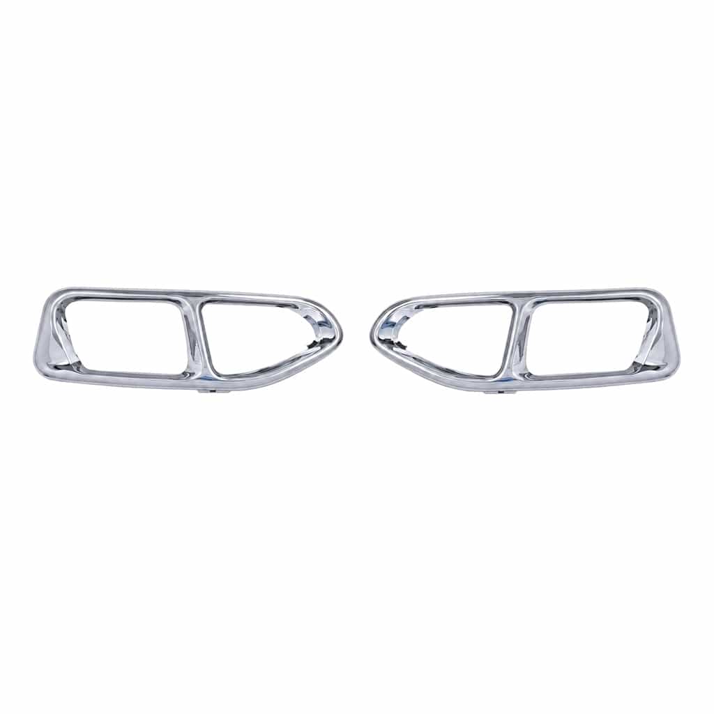 Vicrez Look Tail Pipe Cover Silver vz105929 | BMW G11/G12 760 2016-2018