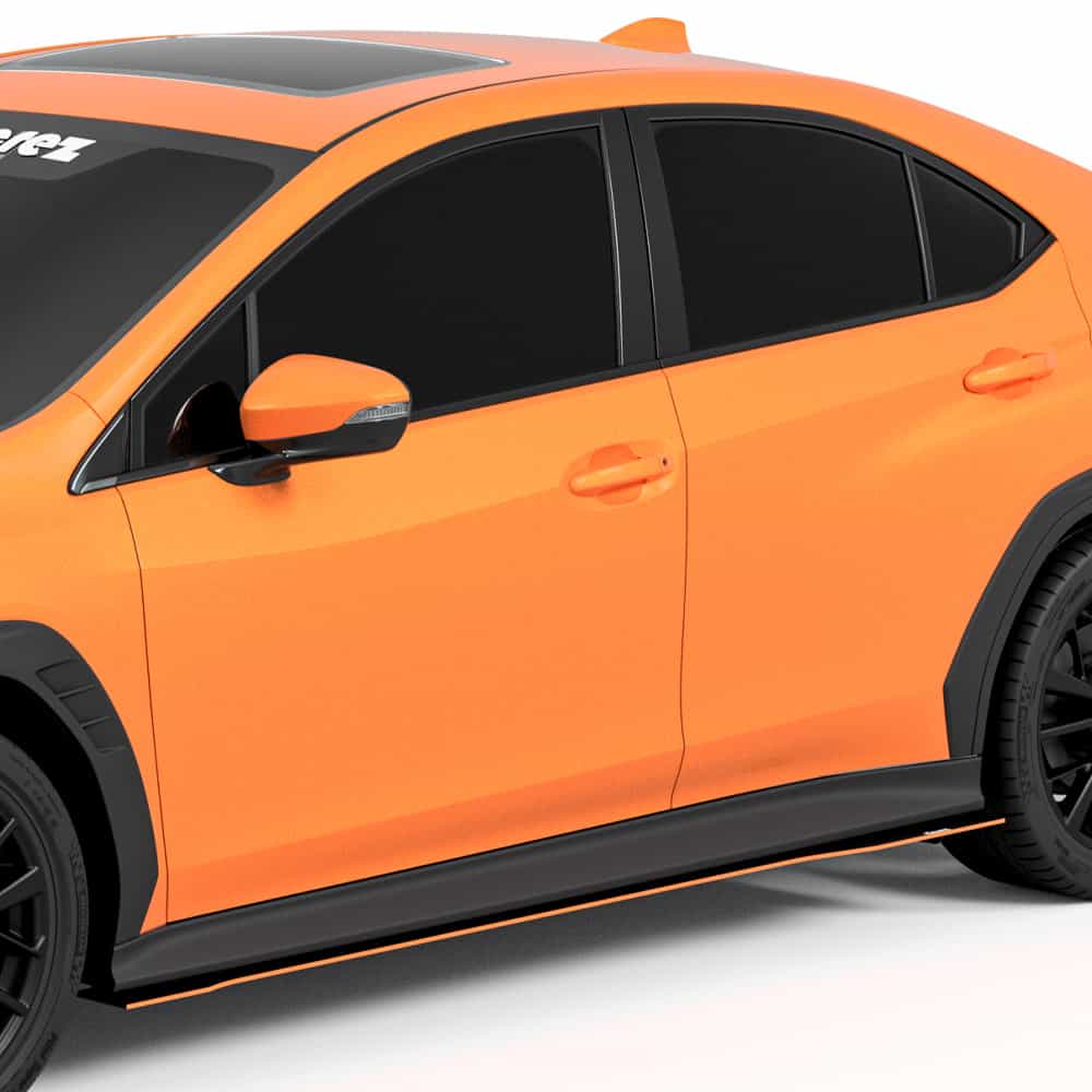 Vicrez LV2 Side Splitters vz101267 | Subaru WRX 2022-2026