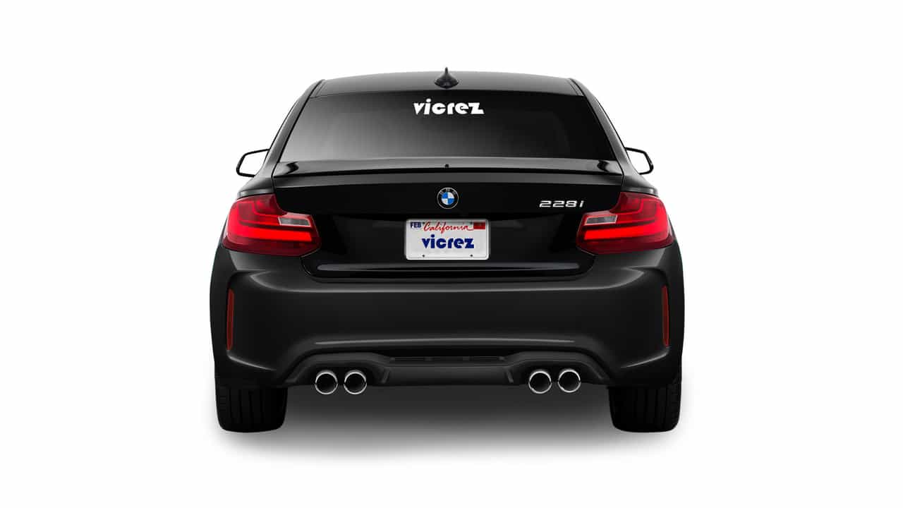 Vicrez M2 Style Rear Bumper Cover vz101725 | BMW 2 Series F23 F23 2014-2019
