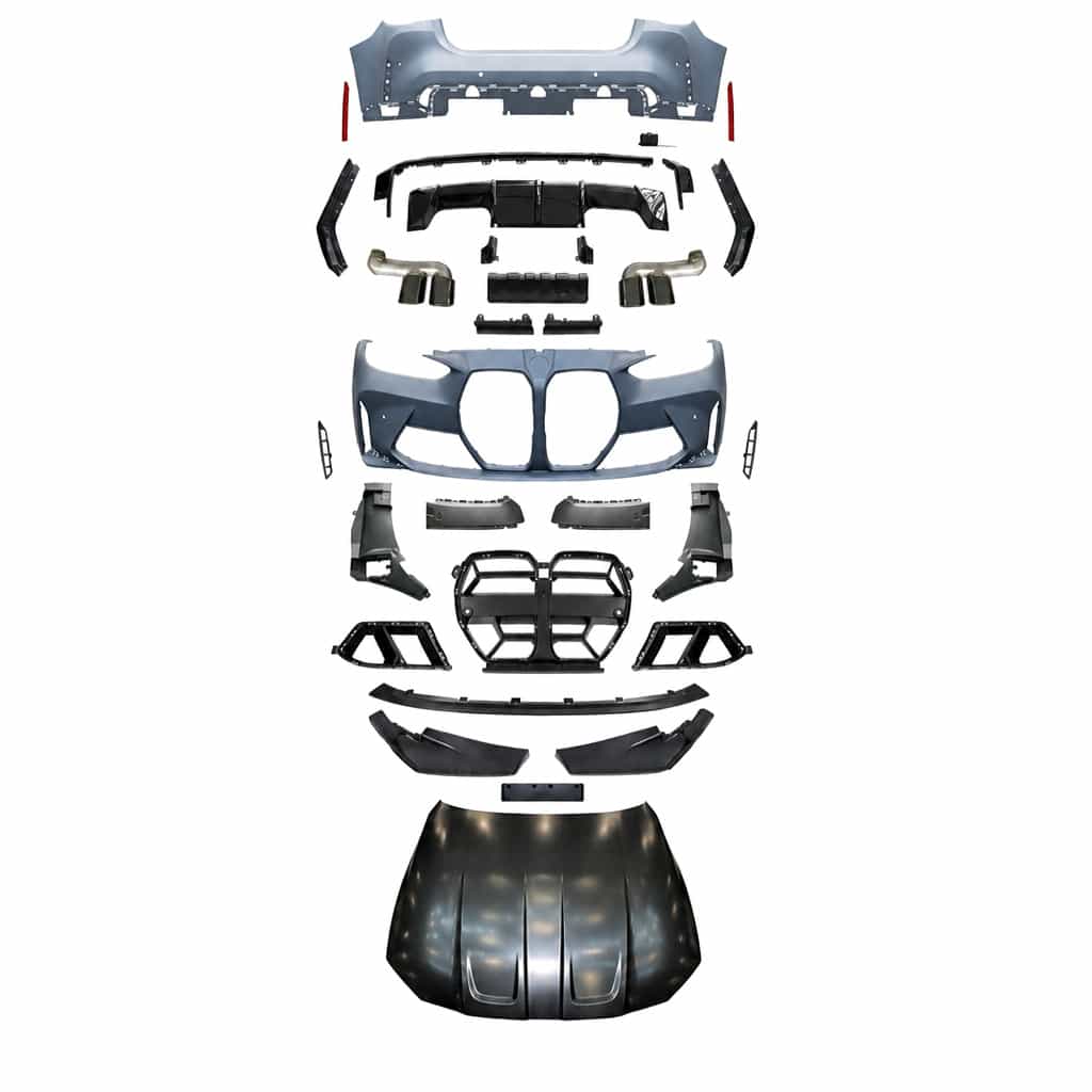 Vicrez M4 CS Style w/ Hood Body Kit vz112615 | BMW 4 Series Gran Coupe (G26) 2022-2026
