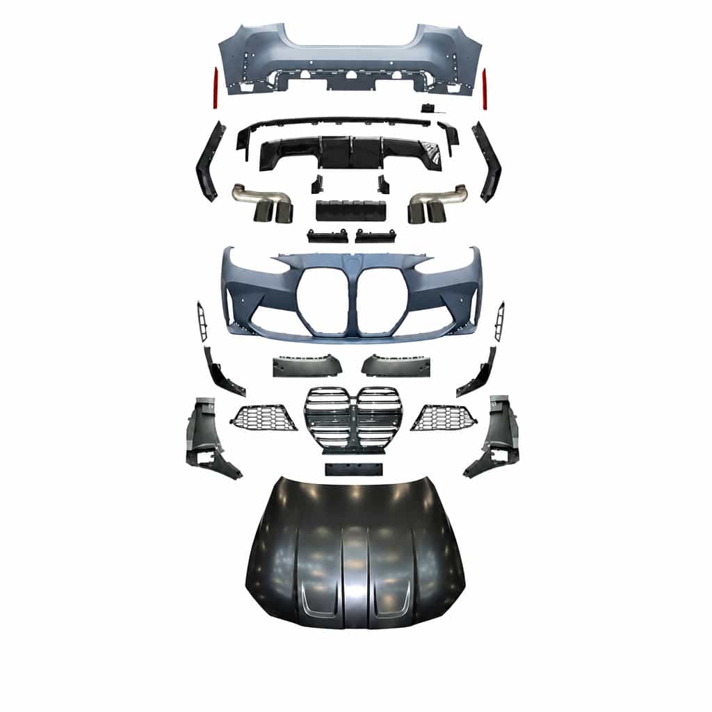 Vicrez M4 (G82) Style w/ Hood Body Kit vz112613 | BMW 4 Series Gran Coupe (G26) 2022-2026