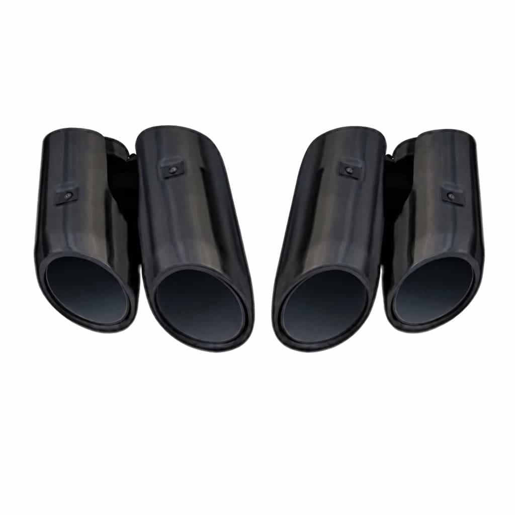 Vicrez Macan S Tail Pipe Black vz106518 | Porsche Macan 2018-2021