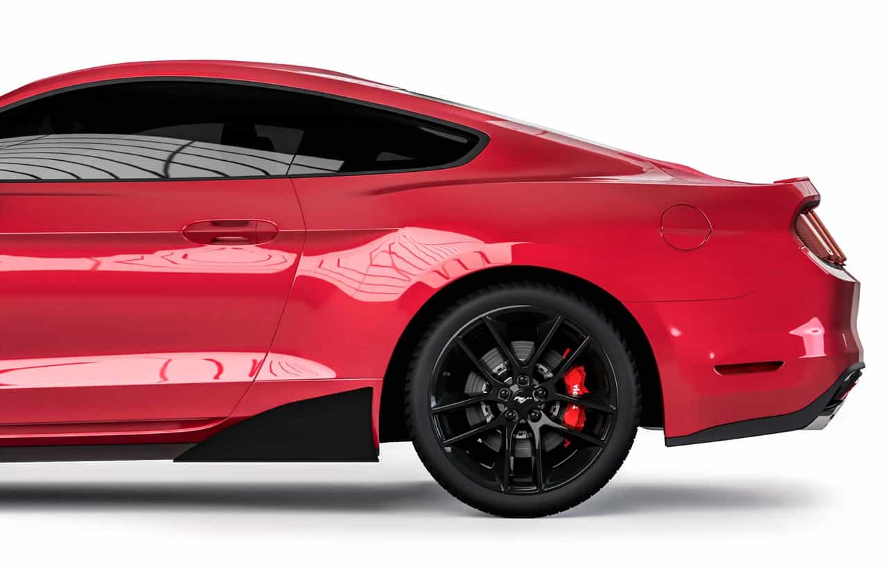 Vicrez MCL Pro Style Rocker Panel Winglets vz101830 | Ford Mustang 2015-2023