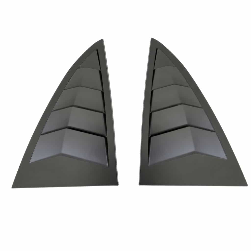 Vicrez Model 3 Side Window Louver Matte Black vz106490 | Tesla Model 3 2018-2023