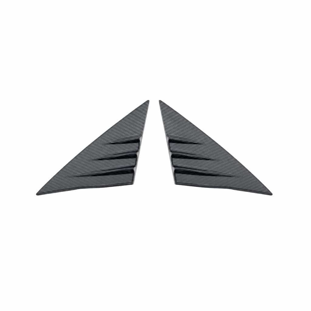 Vicrez Model Y A-Pillar Trim Carbon Look vz106501 | Tesla Model Y 2021-2024