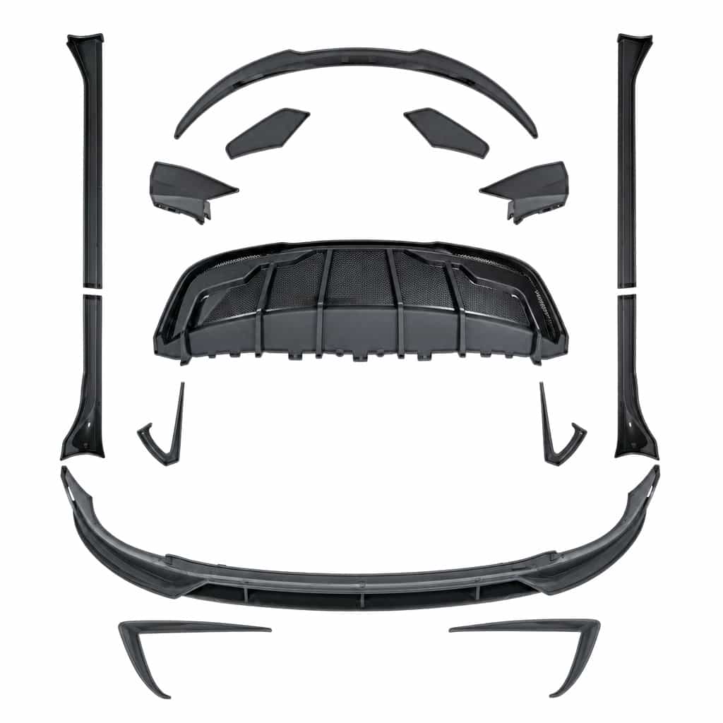 Vicrez Model Y Aero Kit Carbon Look vz106496 | Tesla Model Y 2021-2024