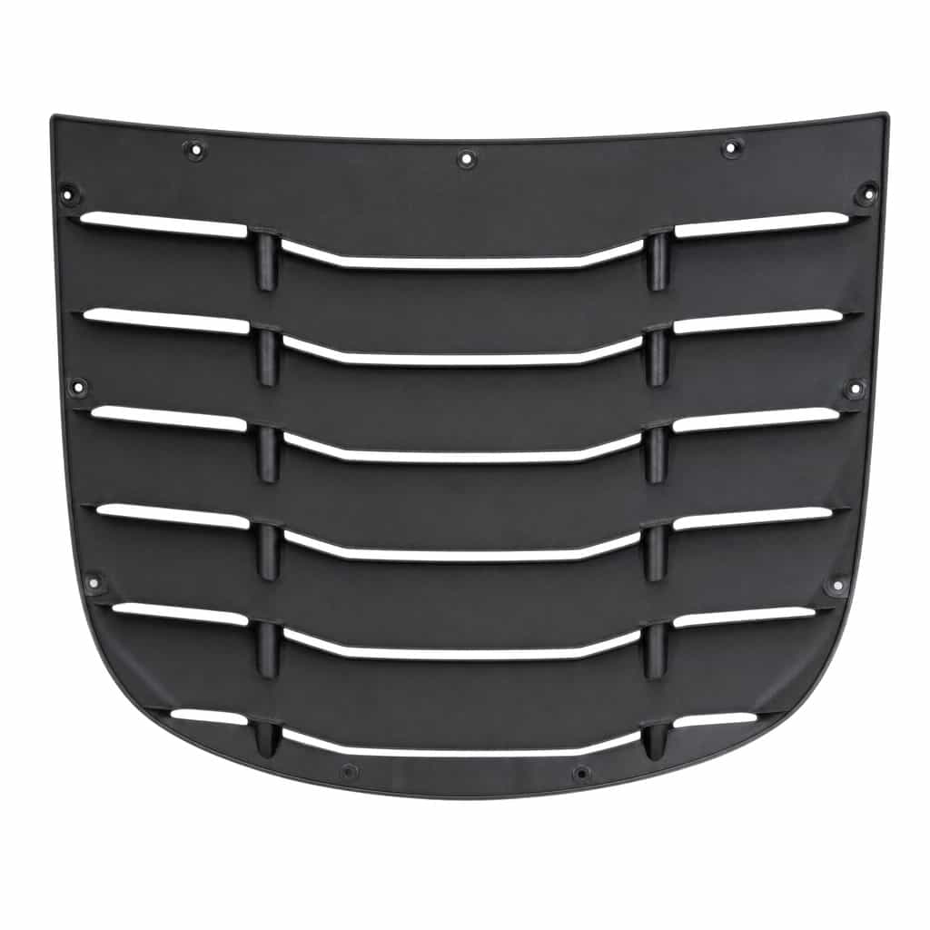 Vicrez Model Y Rear Window Louver Carbon Look vz106507 | Tesla Model Y 2021-2024