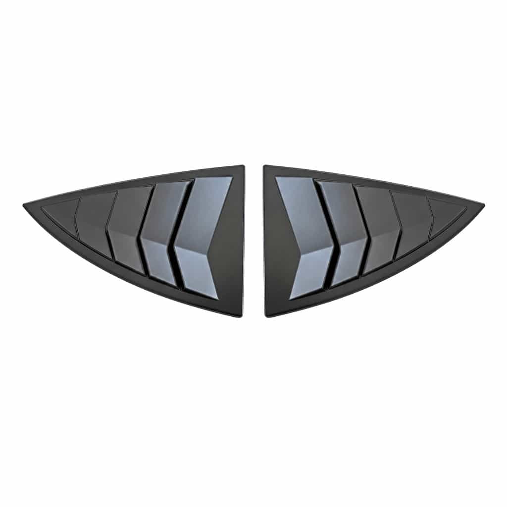 Vicrez Model Y Side Window Louver Matte Black vz106502 | Tesla Model Y 2021-2024