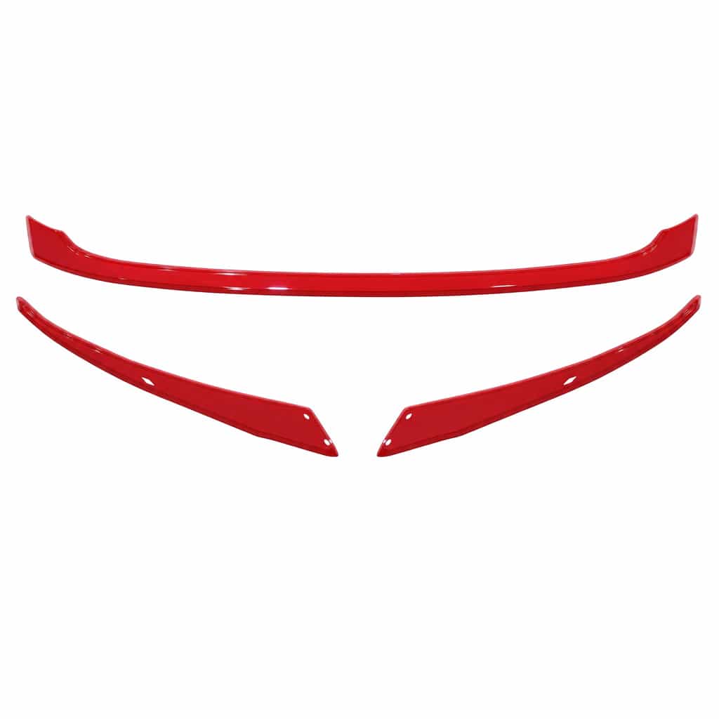 Vicrez Modulo Grille Red Trims vz106566 | Honda Civic 2016-2021