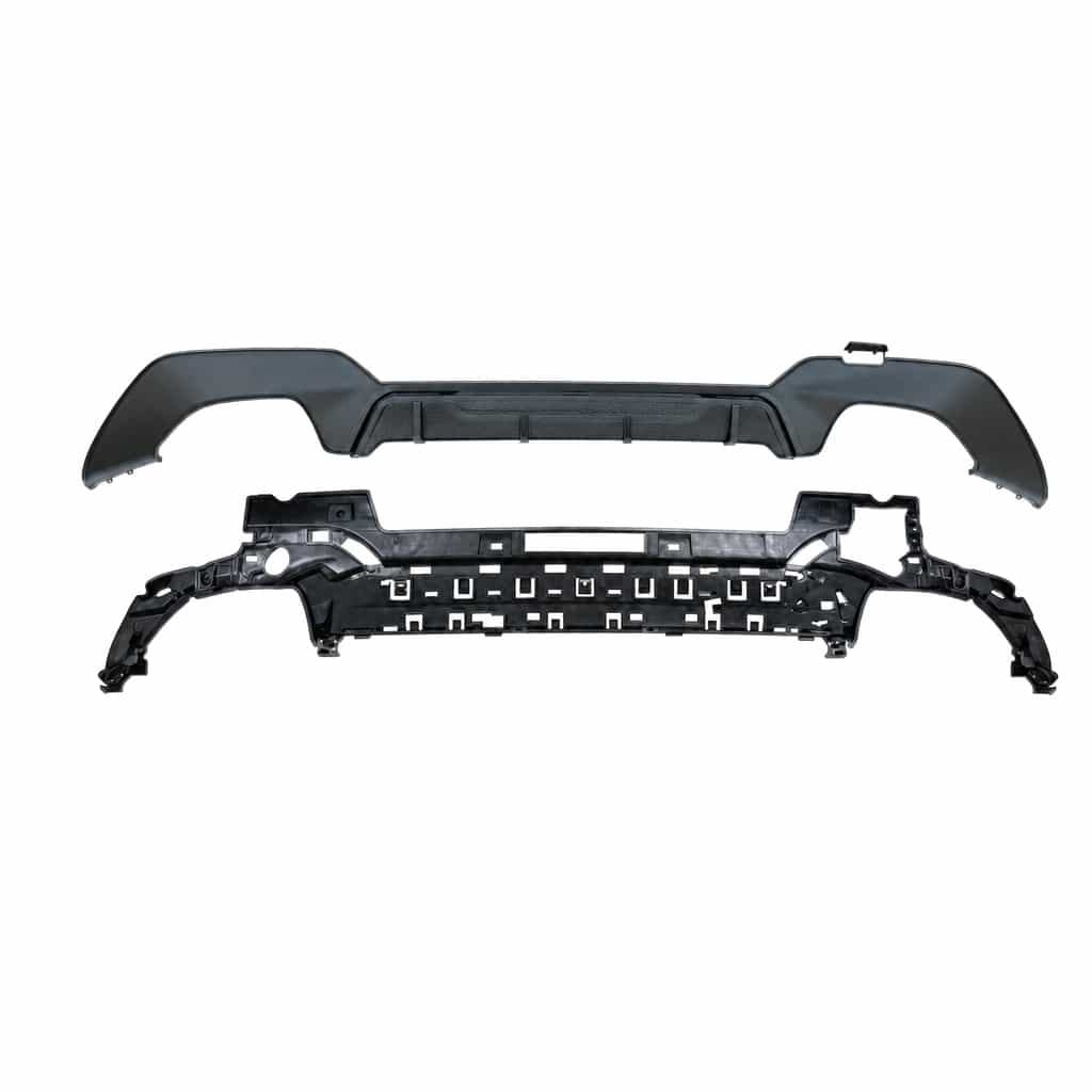 Vicrez MP Competition Rear Diffuser 340i Matte Black vz105693 | BMW G20/G28 2019-2022
