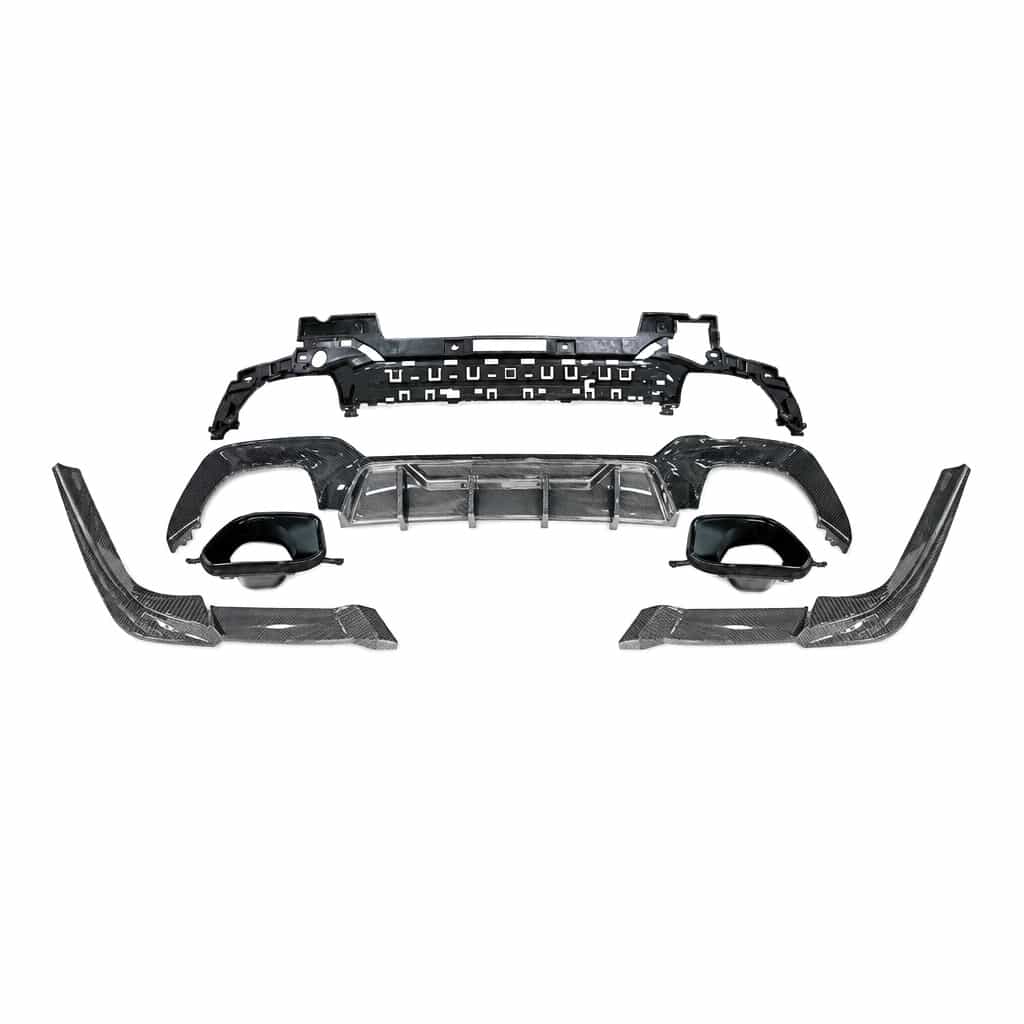 Vicrez MPC Rear Diffuser With 340 Tips Carbon Look vz105715 | BMW G20/G28 2019-2022