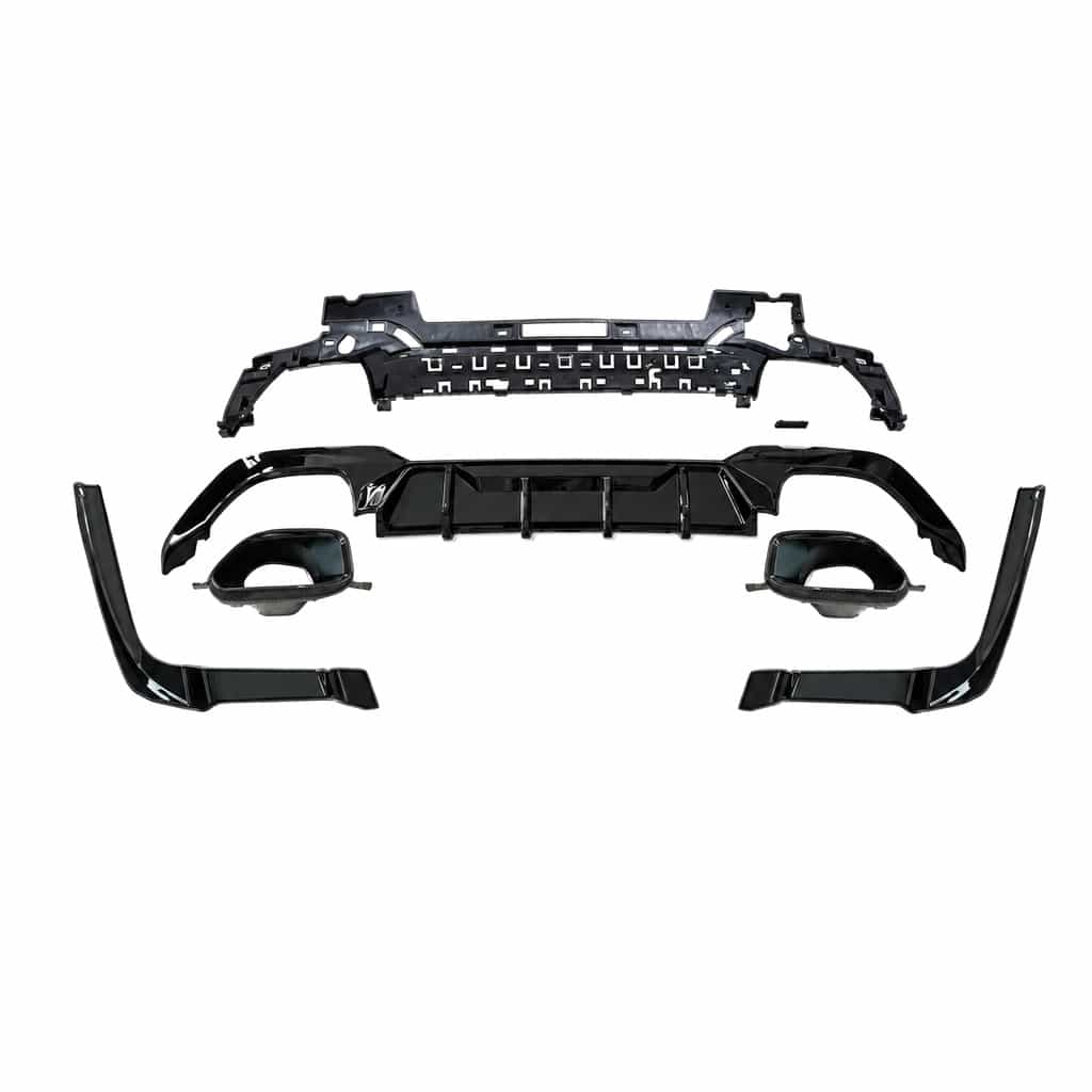 Vicrez MPC Rear Diffuser With 340 Tips Gloss Black vz105714 | BMW G20/G28 2019-2022