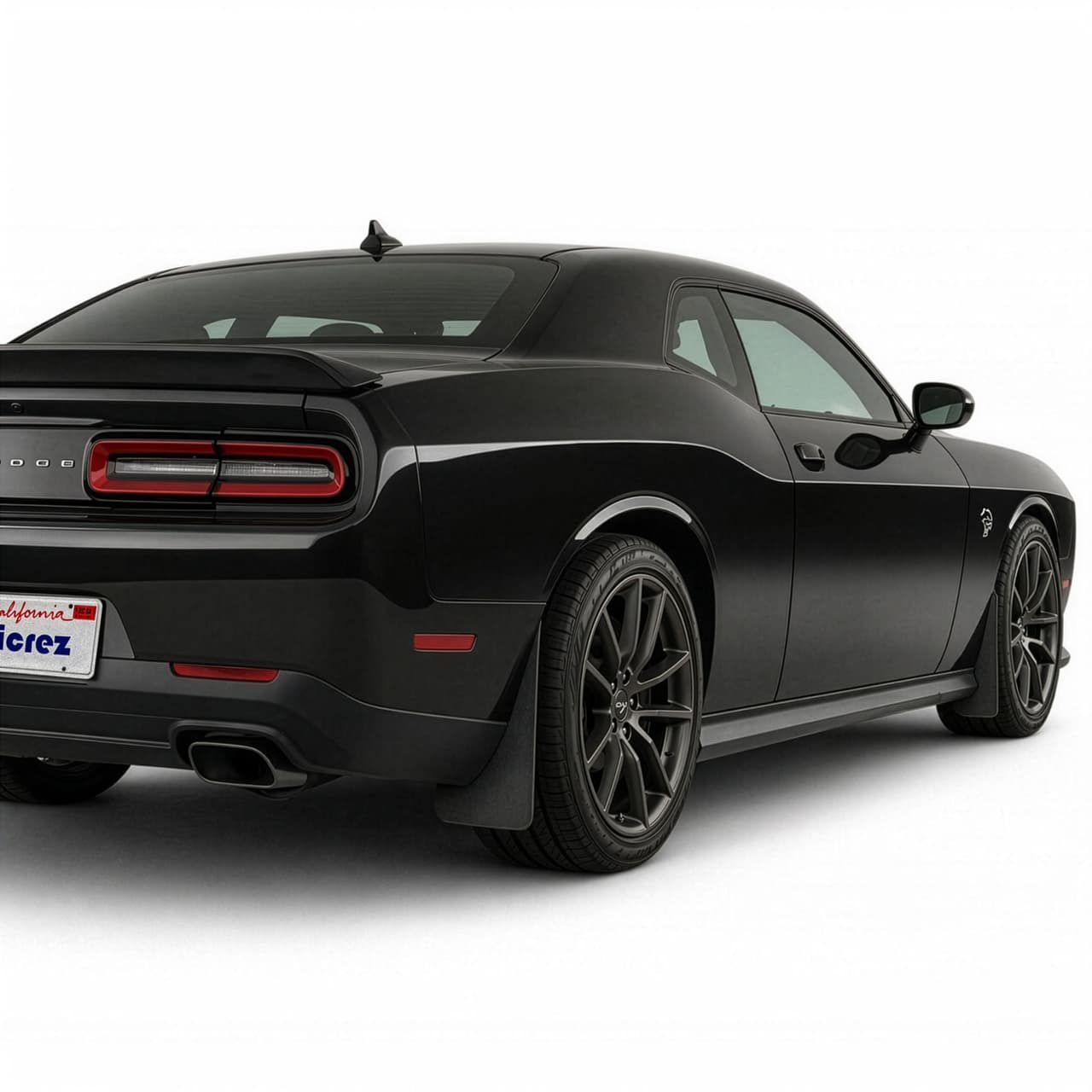 Vicrez Mud Flaps Front and Rear vz101098 | Dodge Challenger SRT Hellcat 2015-2023