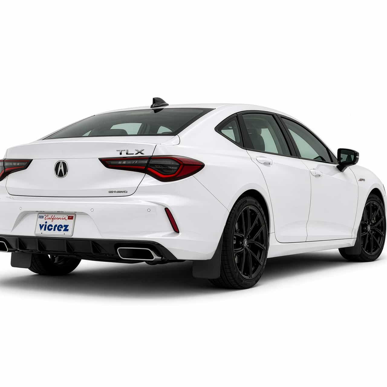 Vicrez Mud Flaps Front and Rear vz102828 | Acura TLX 2021-2025
