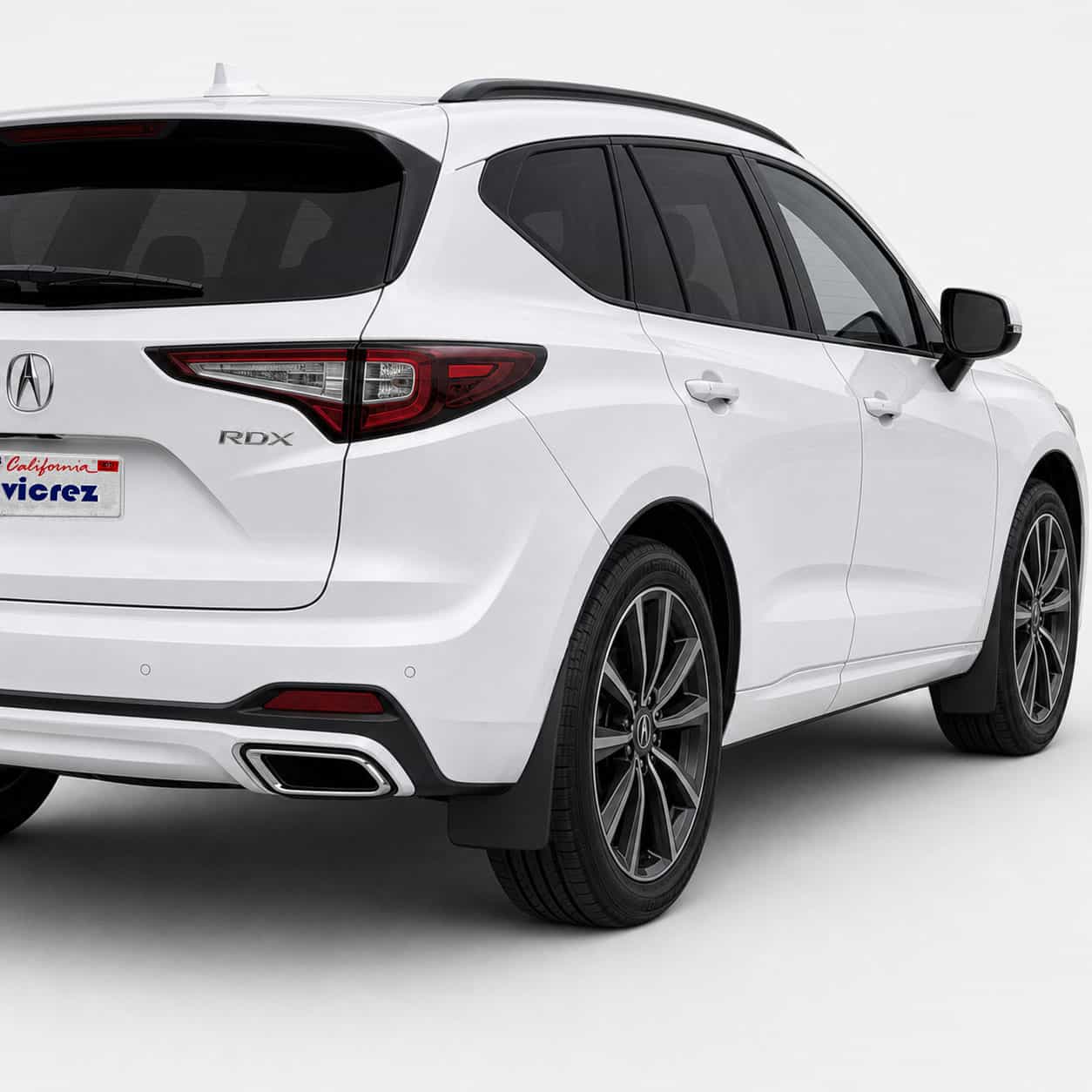 Vicrez Mud Flaps Front and Rear vz102831 | Acura RDX 2022-2026