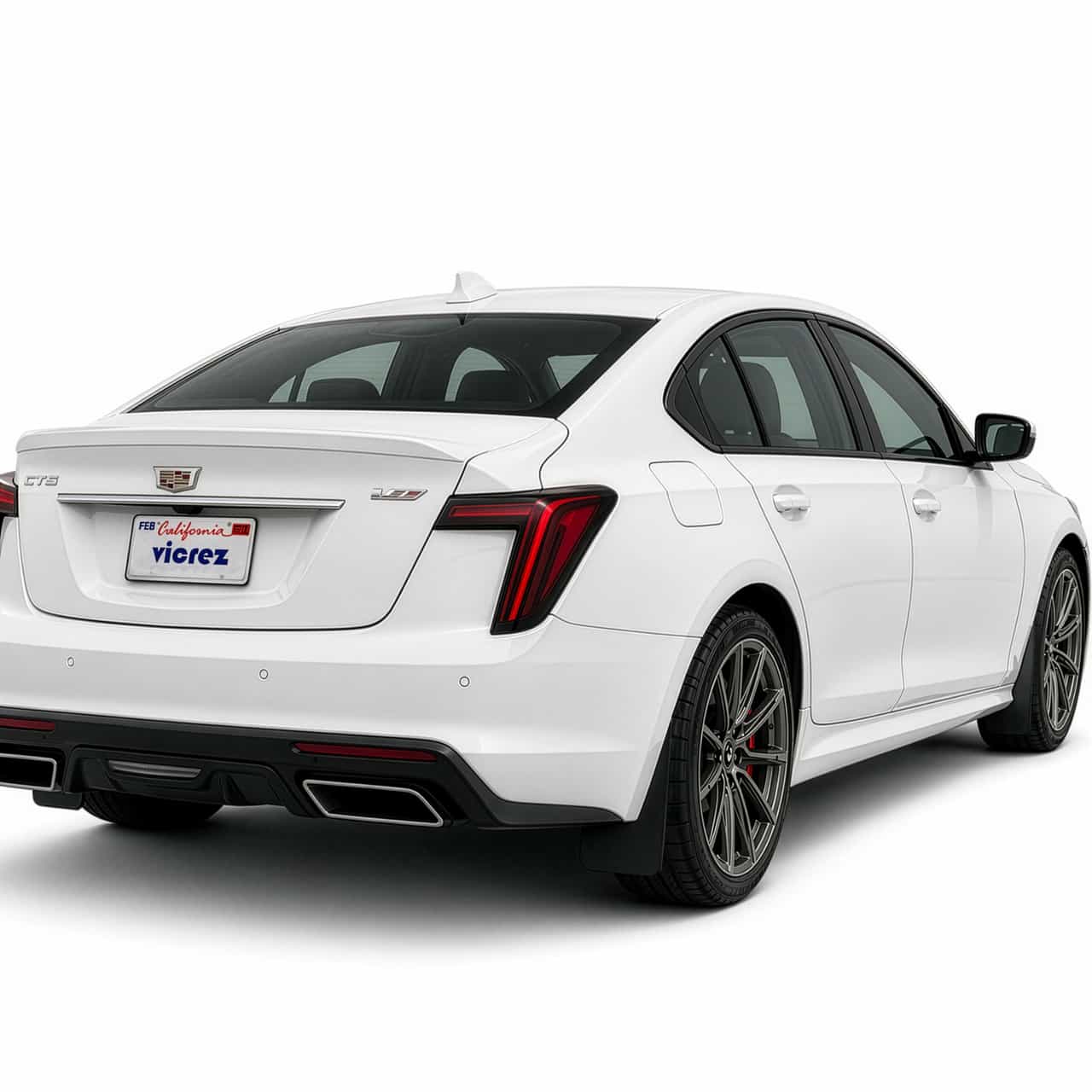 Vicrez Mud Flaps Front and Rear vz102927 | Cadillac CT5 2020-2026