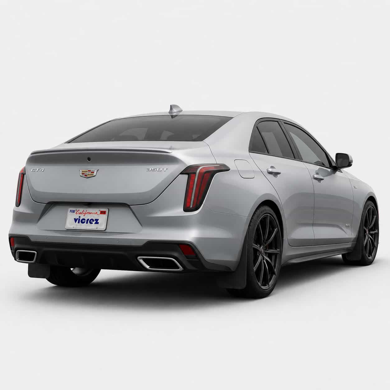 Vicrez Mud Flaps Front and Rear vz102930 | Cadillac CT4 2020-2026
