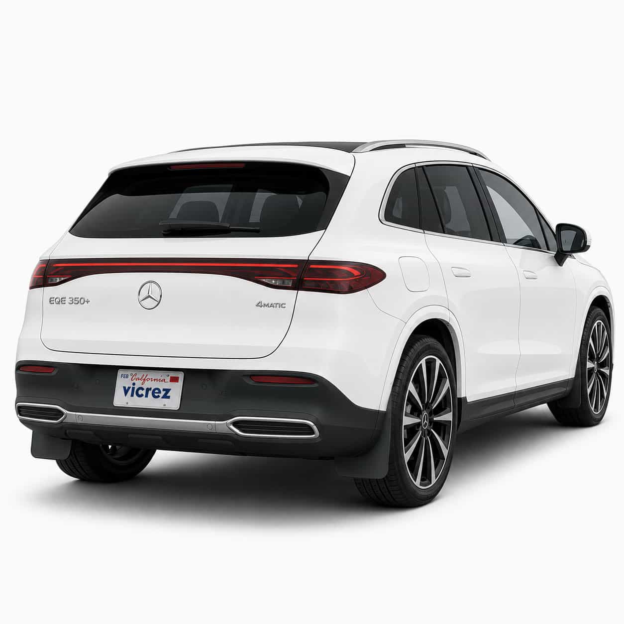 Vicrez Mud Flaps Front and Rear vz103065 | Mercedes-Benz EQE SUV 2023-2026
