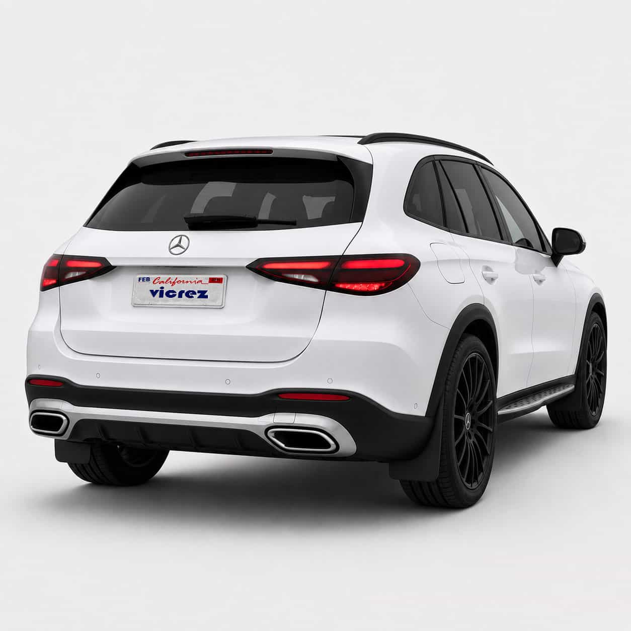 Vicrez Mud Flaps Front and Rear vz103080 | Mercedes-Benz GLC-class 2018-2026