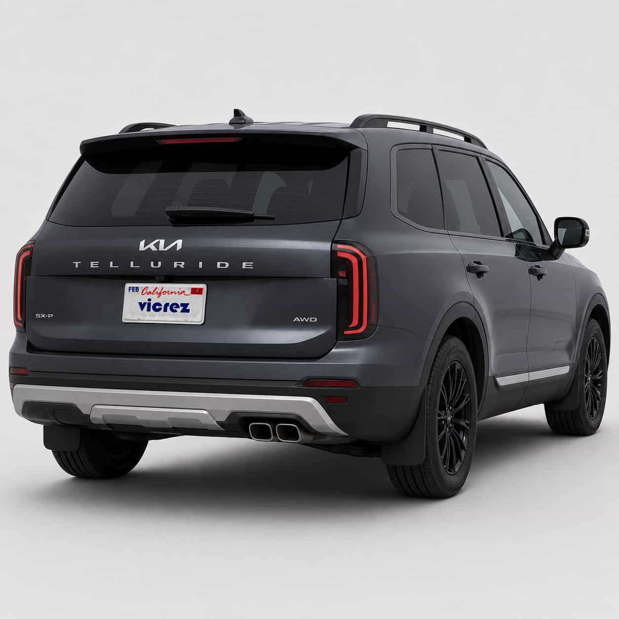 Vicrez Mud Flaps Front and Rear vz103218 | Kia Telluride 2020-2027