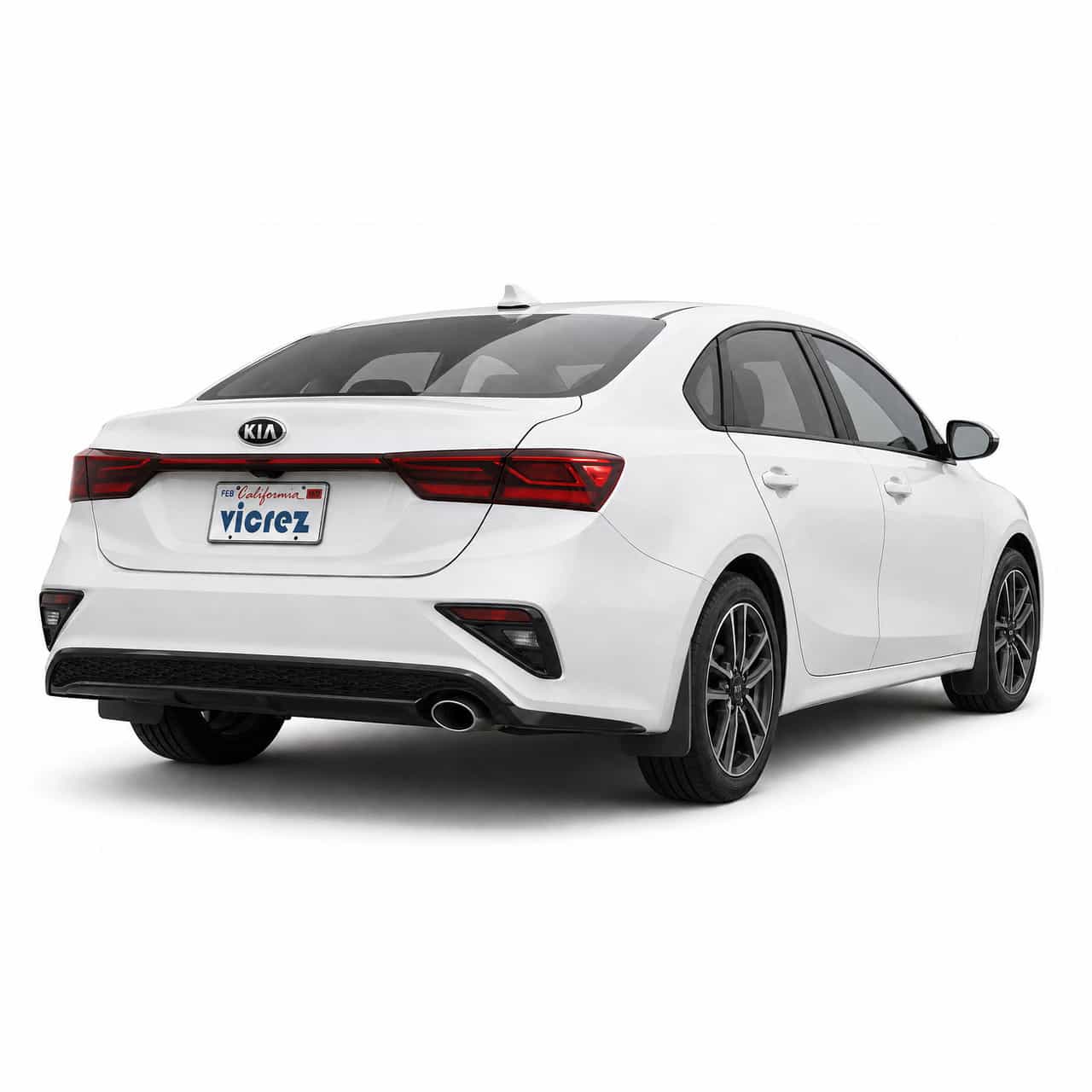 Vicrez Mud Flaps Front and Rear vz103230 | Kia Forte 2019-2024