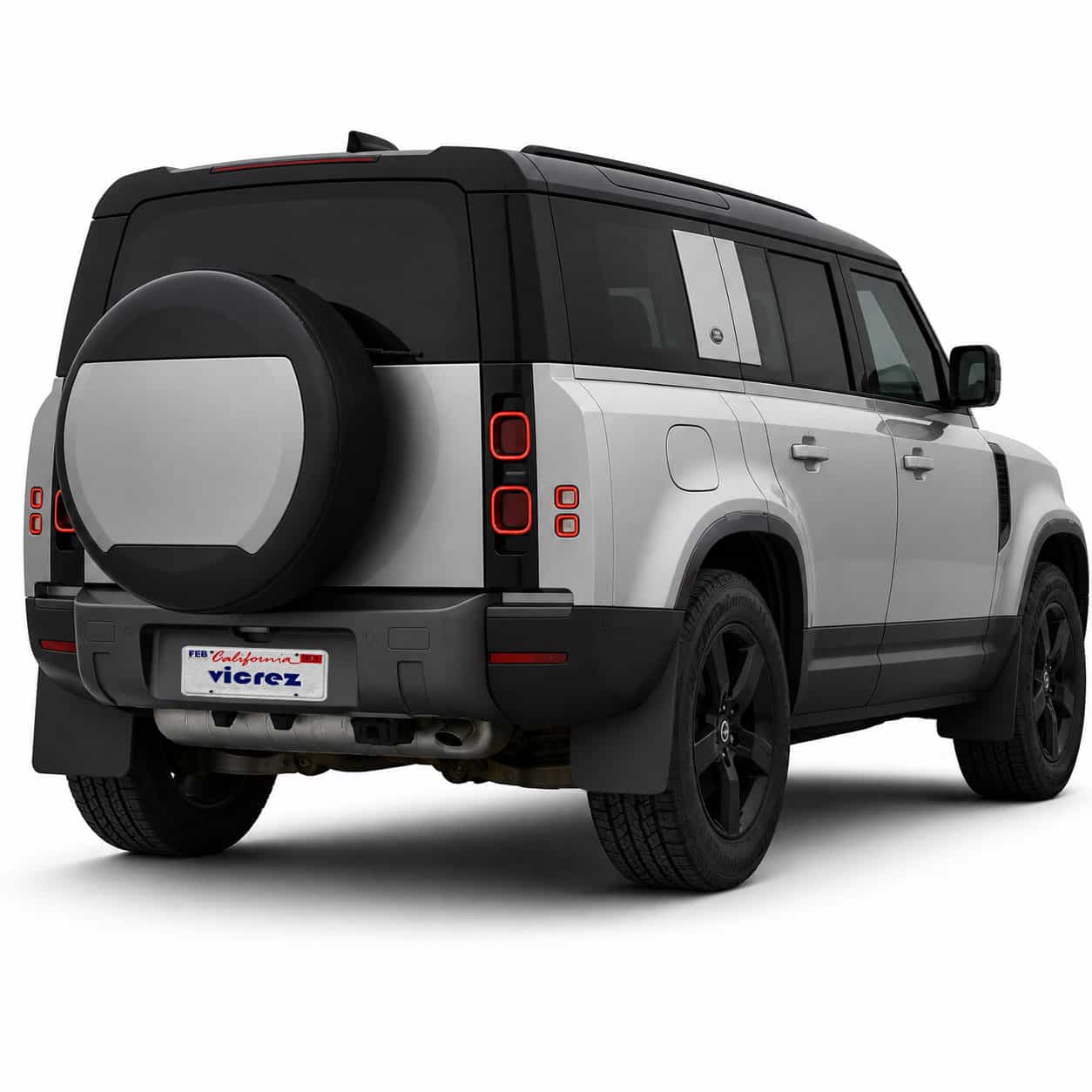 Vicrez Mud Flaps Front and Rear vz103248 | Land Rover Defender 2020-2026